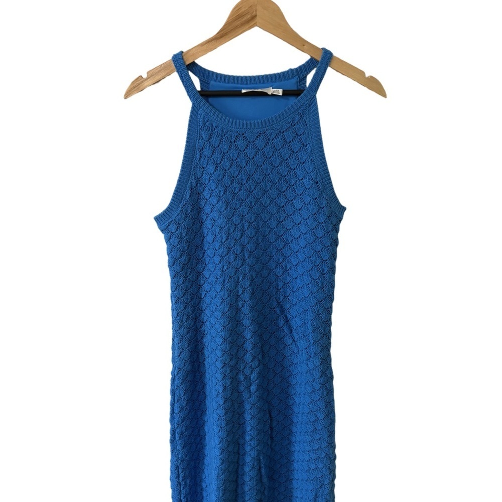 Eliza J Vibrant Blue Knit Dress